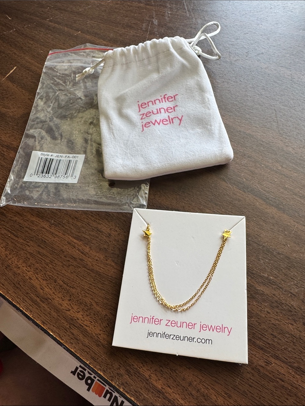 Jennifer Zeuner Double Star Necklace